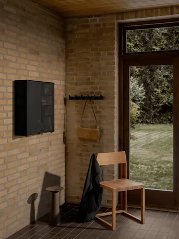 Column Garderobenständer 49 cm - Schwarz lackierte Eiche - Kristina Dam Studio