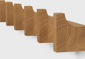 Column Garderobenständer 49 cm - Warm geölte Eiche - Kristina Dam Studio