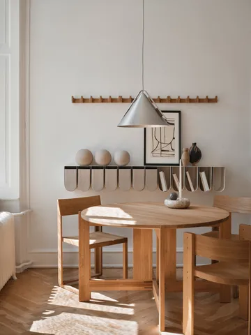 Column Garderobenständer 49 cm - Warm geölte Eiche - Kristina Dam Studio