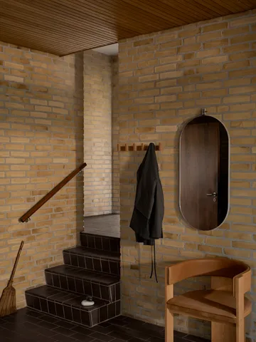 Column Garderobenständer 49 cm - Warm geölte Eiche - Kristina Dam Studio