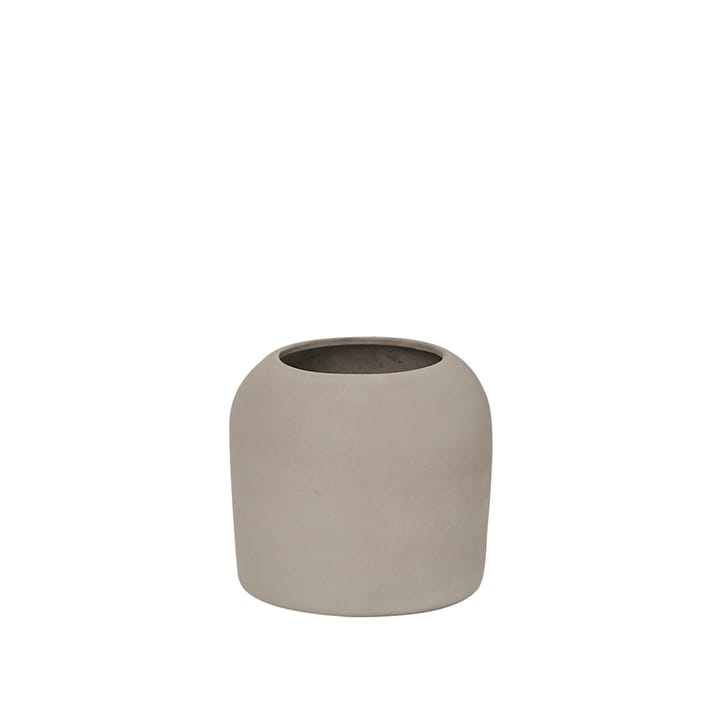 Dome Vase - Grey engobe,  xs - Kristina Dam Studio