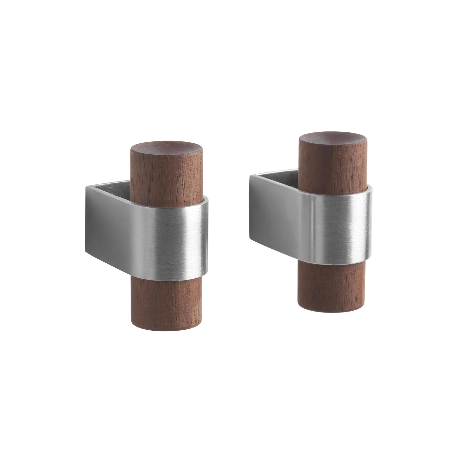 Dowel 2er Pack Haken, Stainless steel, 2er Pack Kristina Dam Studio