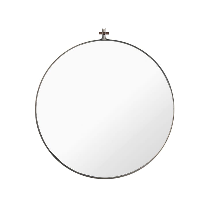 Dowel Spiegel - Stainless steel, large - Kristina Dam Studio