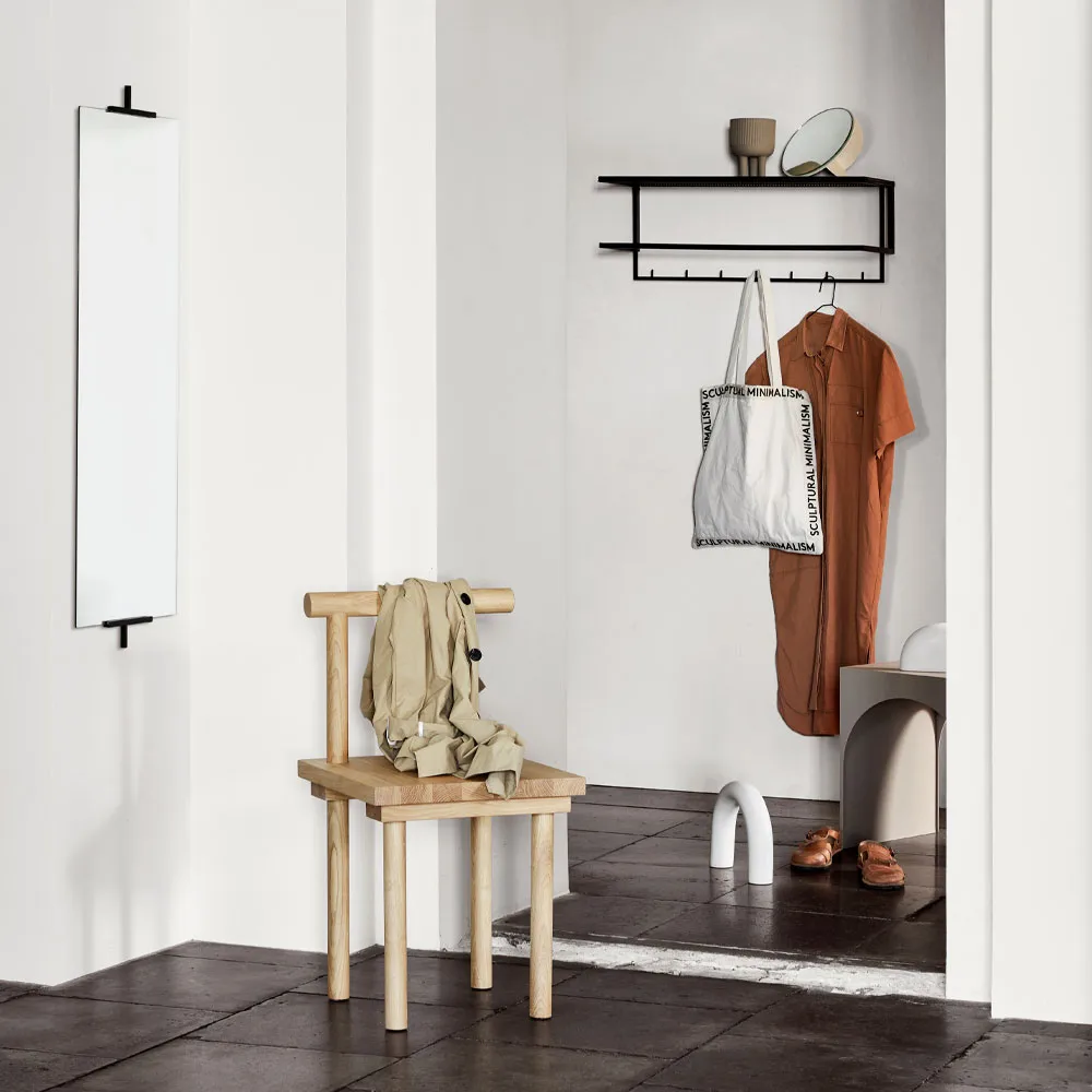 Grid Hutregal, Black Kristina Dam Studio