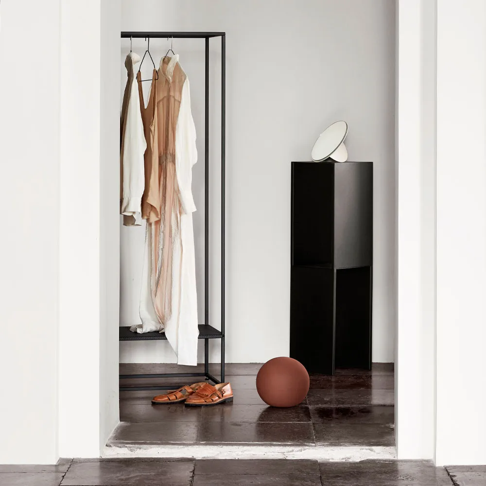 Grid Kleiderhaken, Black Kristina Dam Studio