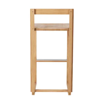 Outline Barhocker 75 cm - Warm lackierte Eiche-gebürsteter Stahl - Kristina Dam Studio