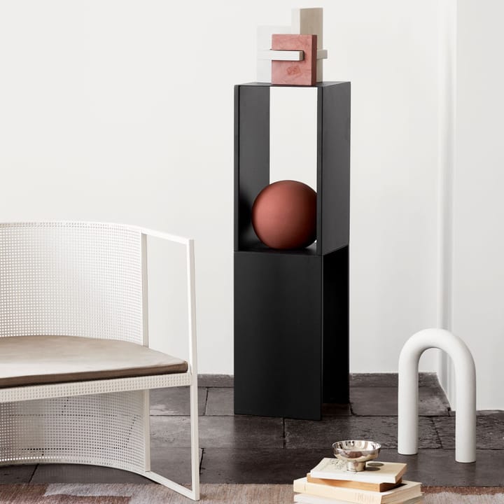 Pedestal Beistelltisch - Black - Kristina Dam Studio