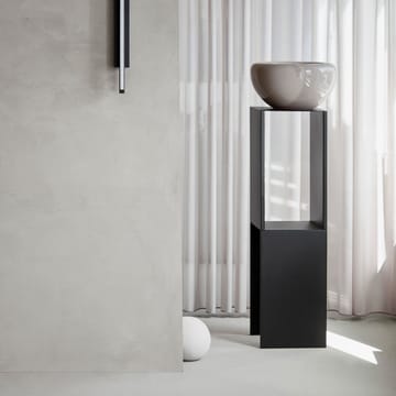 Pedestal Beistelltisch - Black - Kristina Dam Studio