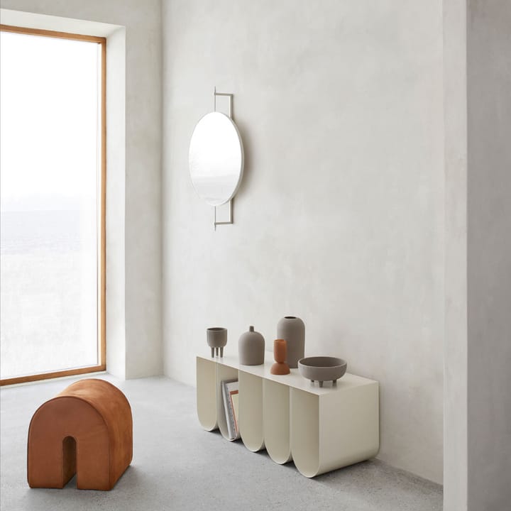 Rotating Spiegel - Beige, full size - Kristina Dam Studio