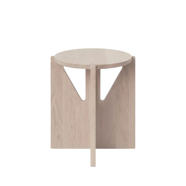 Stool runder Hocker - Oak, Ø36x42 cm - Kristina Dam Studio