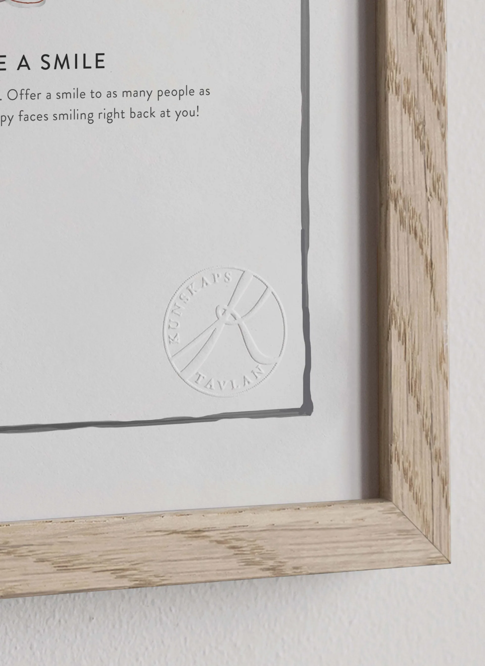 Be a good friend Poster, 30x40 cm Kunskapstavlan®