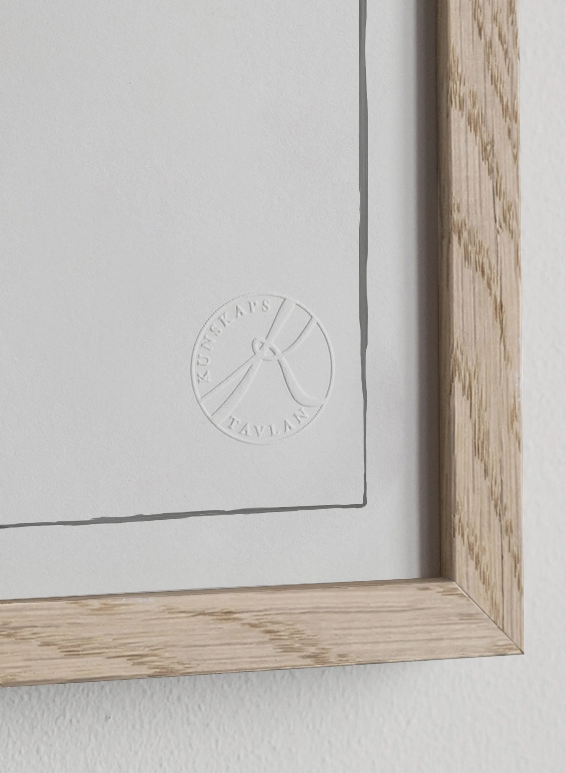 Ich bin Poster 30x40 cm, Dunkelgrau Kunskapstavlan®