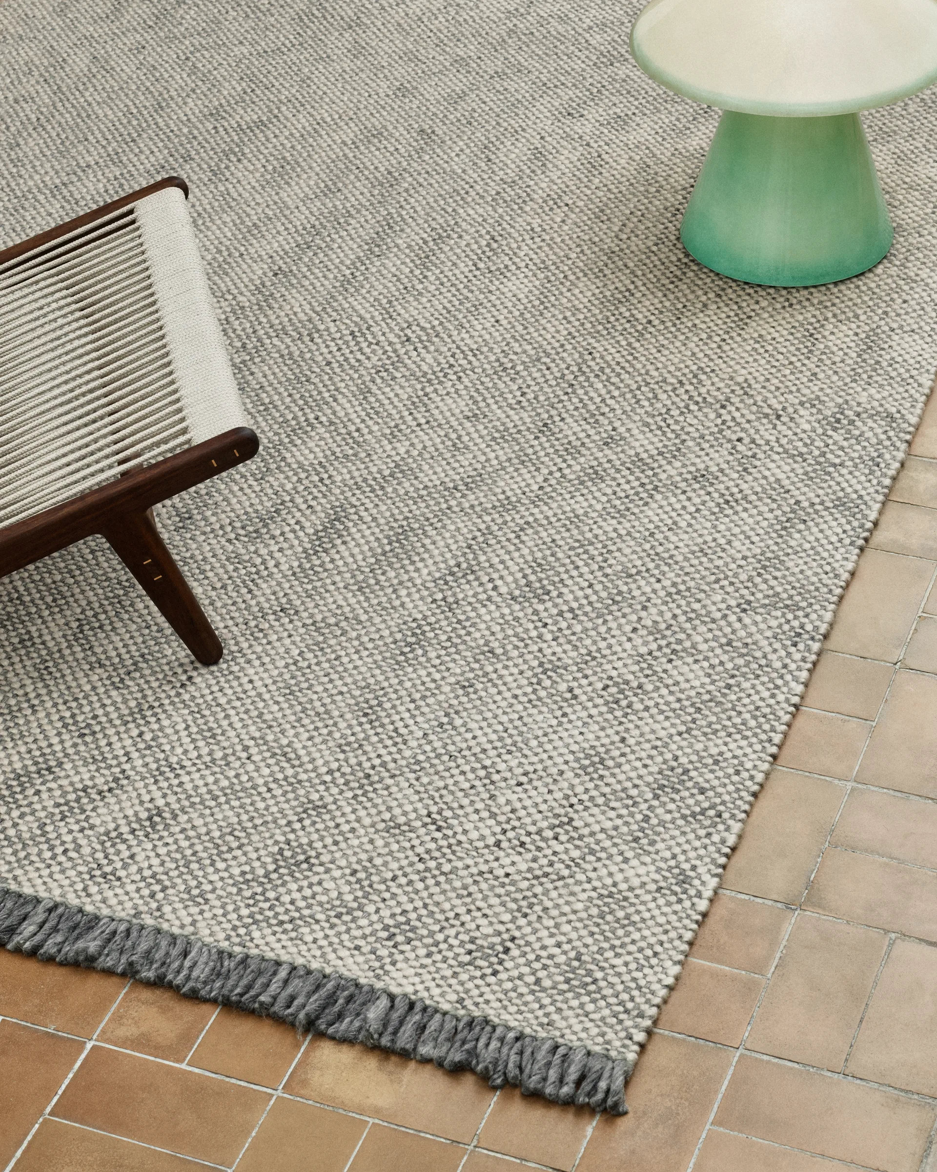 Bold Melange Teppich, 0231, 180x240 cm Kvadrat