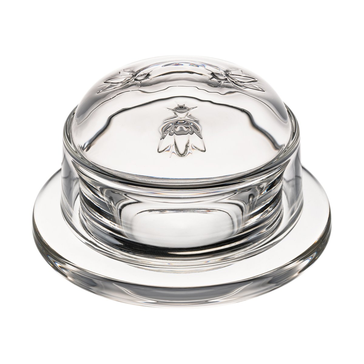 La Rochère Abeille Butterdose Ø10 cm Transparent
