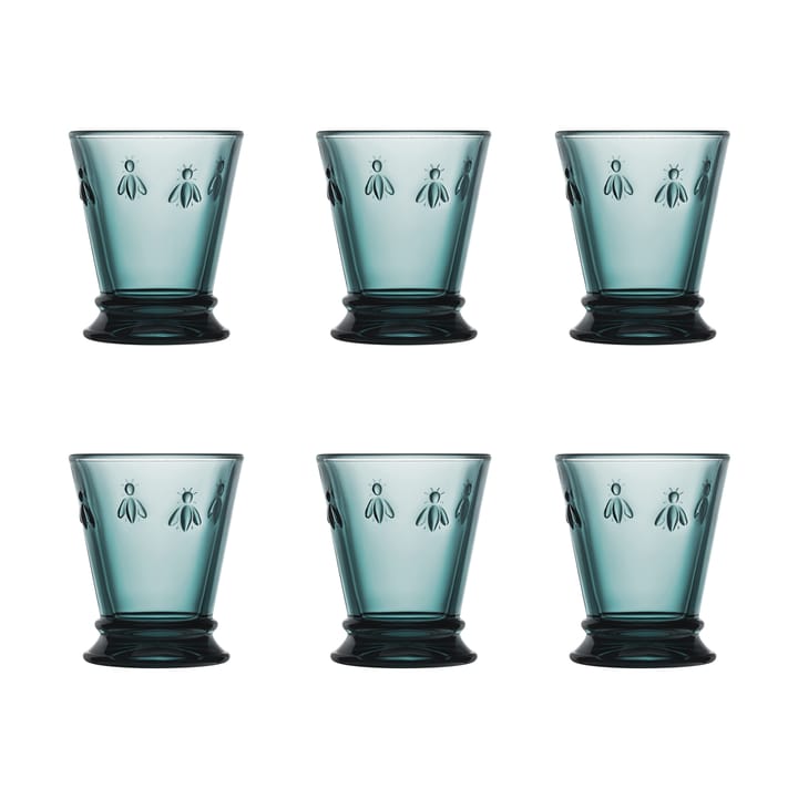 Abeille Wasserglas 26 cl 6er Pack - Dunkelblau - La Rochère