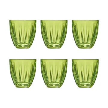 Lily Wasserglas im 6-pack - Kiwigrün - La Rochère
