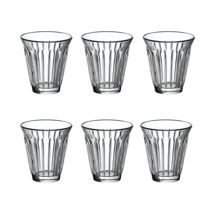 Zinc Wasserglas 19 cl 6er Pack - Klar - La Rochère