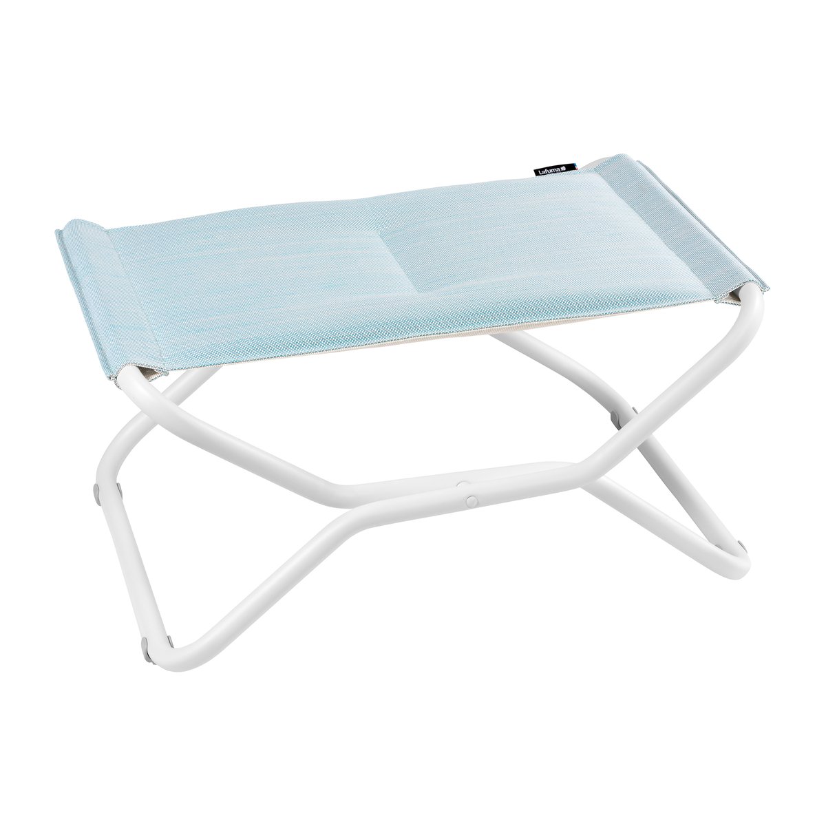 Lafuma Bayanne Fußhocker Celadon | Skandinavisches Design | Blau