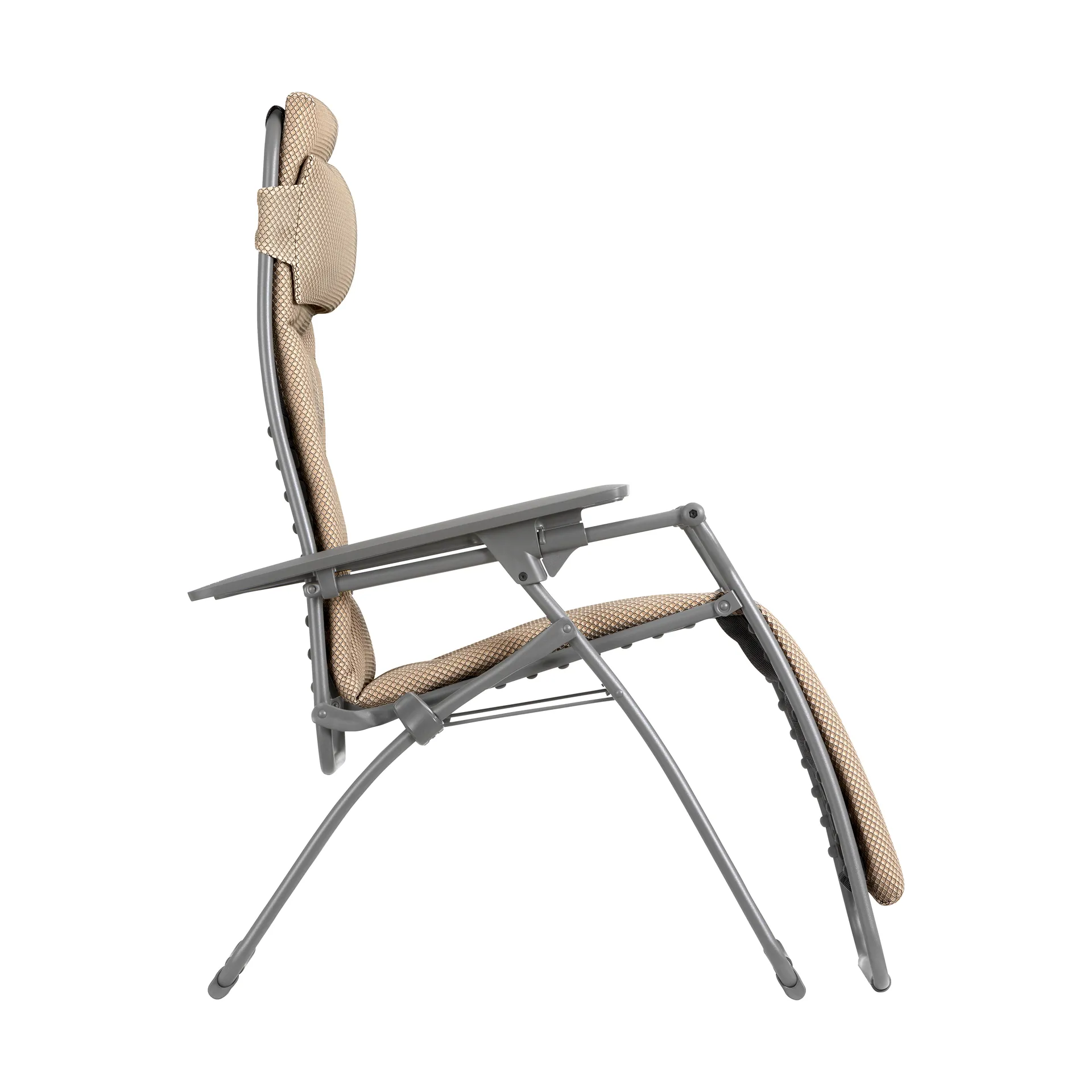 Futura BeComfort Sonnenstuhl, Dark grey-Moka Lafuma