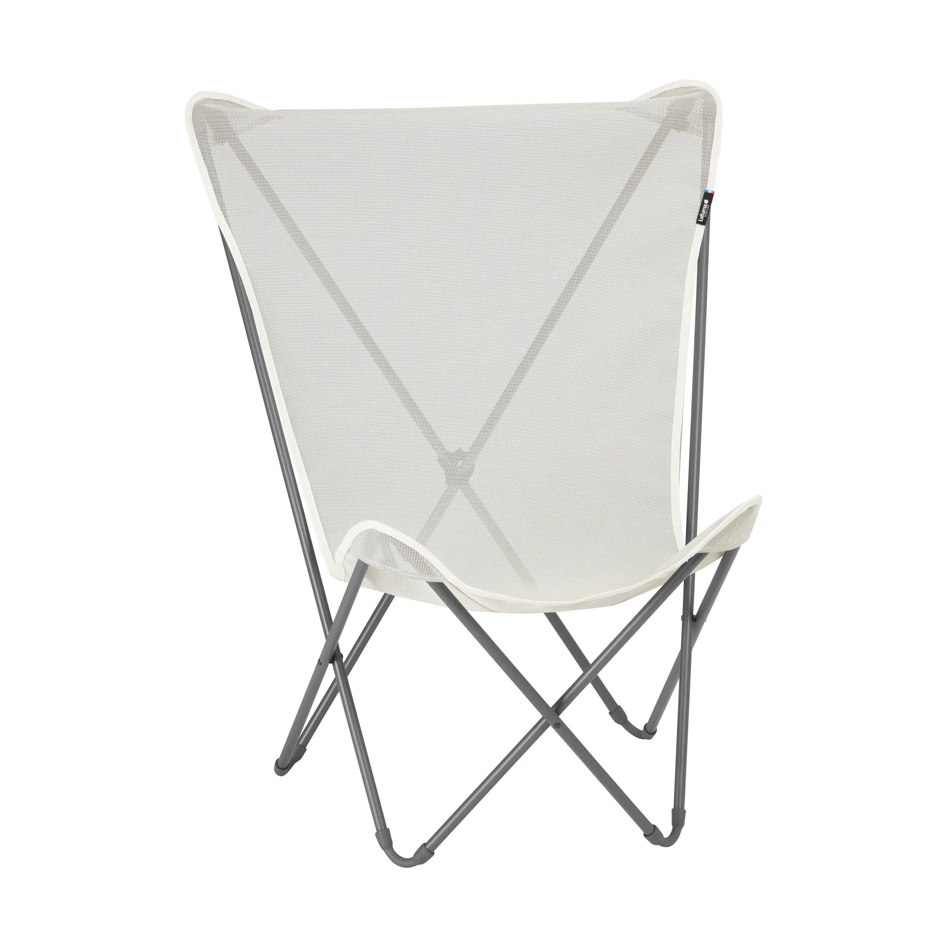 Maxi Pop Up Exterya Liegestuhl, Seigle II (Grau) Lafuma