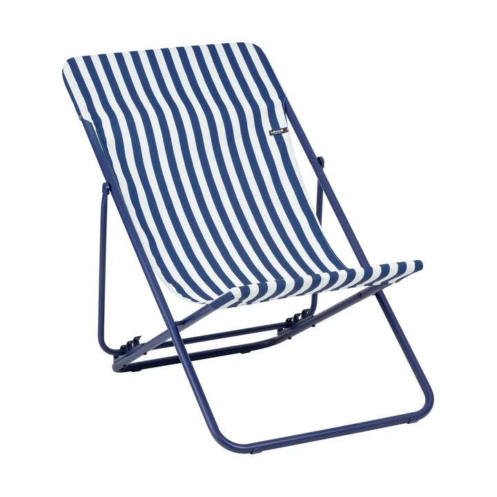 Maxi Transat Colorblock Liegestuhl - Rayure Indigo (Blau) - Lafuma