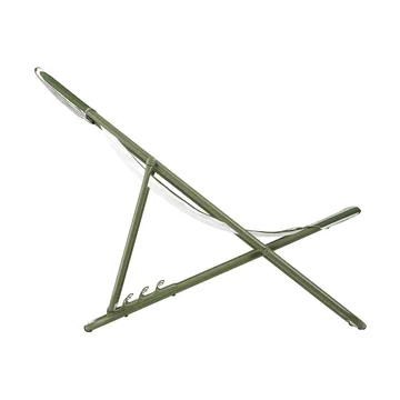 Maxi Transat Colorblock Liegestuhl - Rayure Moss (Grün) - Lafuma