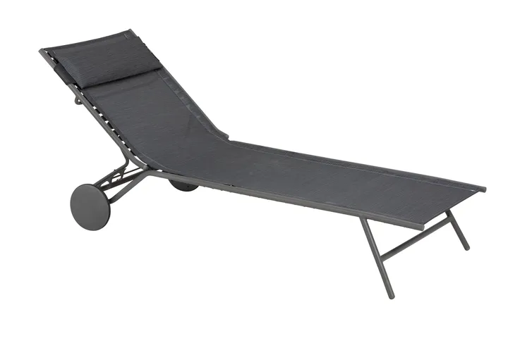 Miami II Exterya Plus Sonnenliege - Obsidian (Grau) - Lafuma