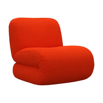 Bau Sessel - Vidar 0542 Rot, geradlinig - Lammhults