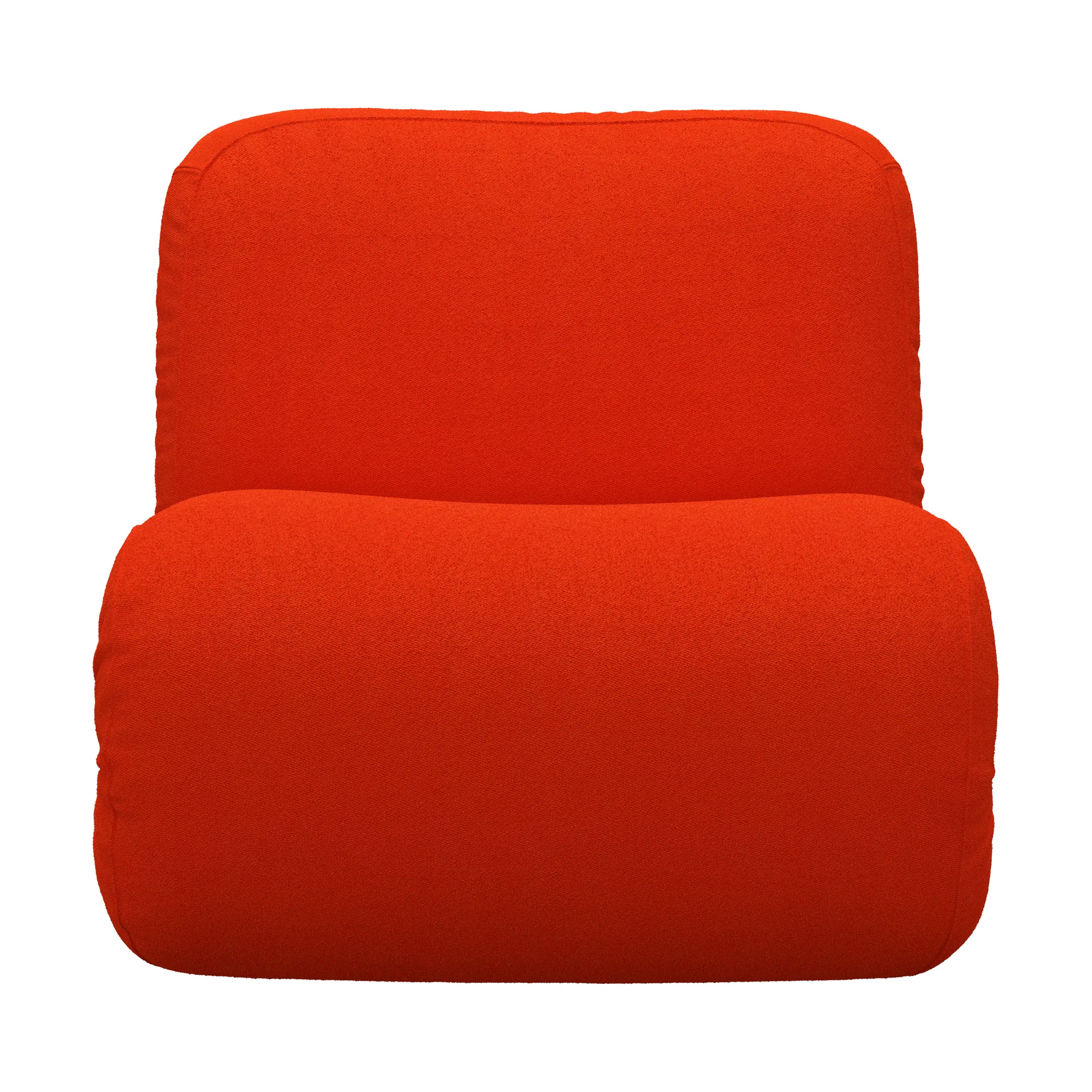 Bau Sessel, Vidar 0542 Rot, geradlinig Lammhults