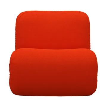 Bau Sessel - Vidar 0542 Rot, geradlinig - Lammhults