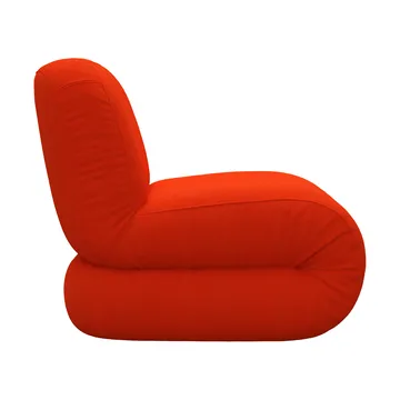 Bau Sessel - Vidar 0542 Rot, geradlinig - Lammhults