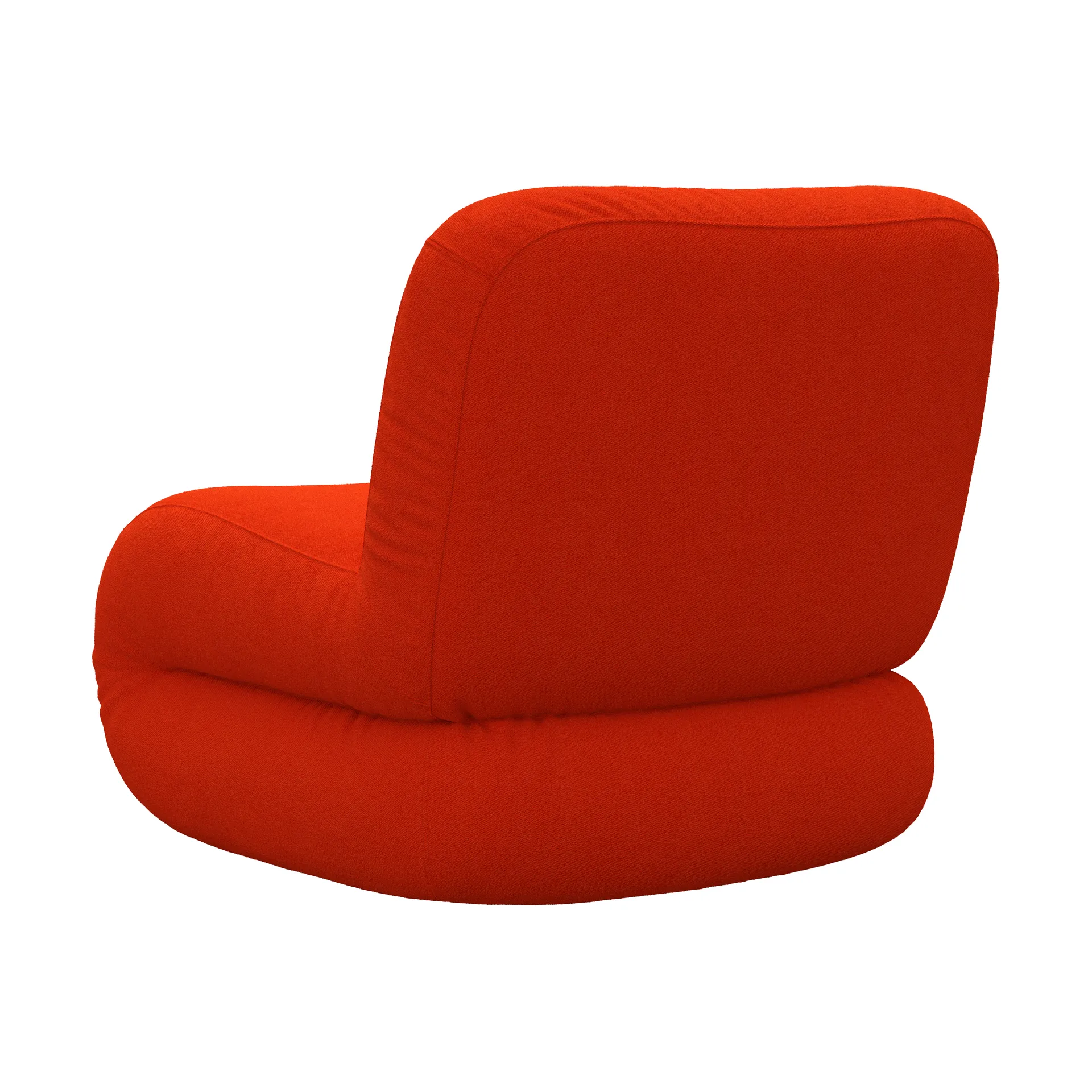 Bau Sessel, Vidar 0542 Rot, geradlinig Lammhults