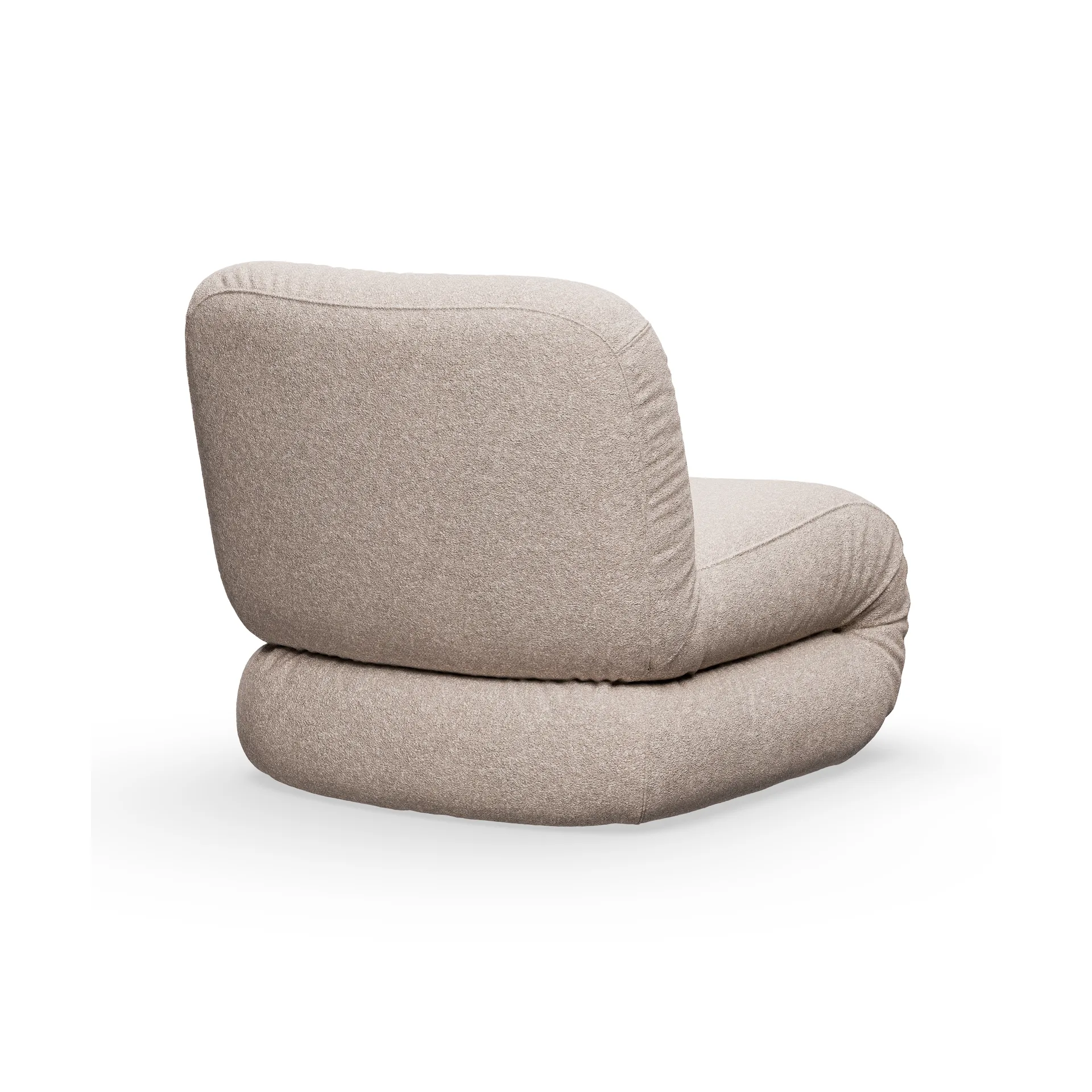 Bau Sessel, Zero Beige, gerade Lammhults