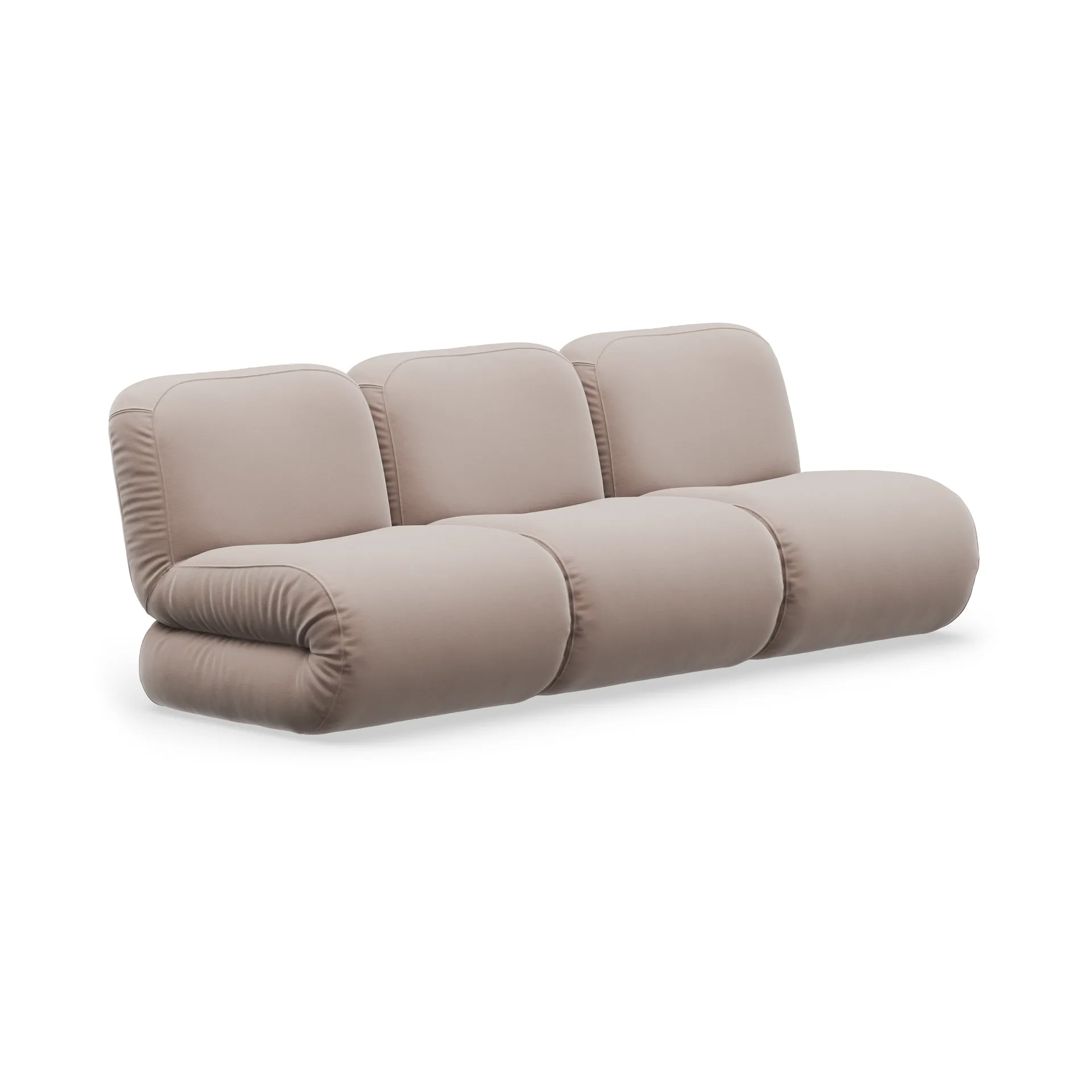 BAU Sofa 3-Sitzer, Megan sand,  Lammhults