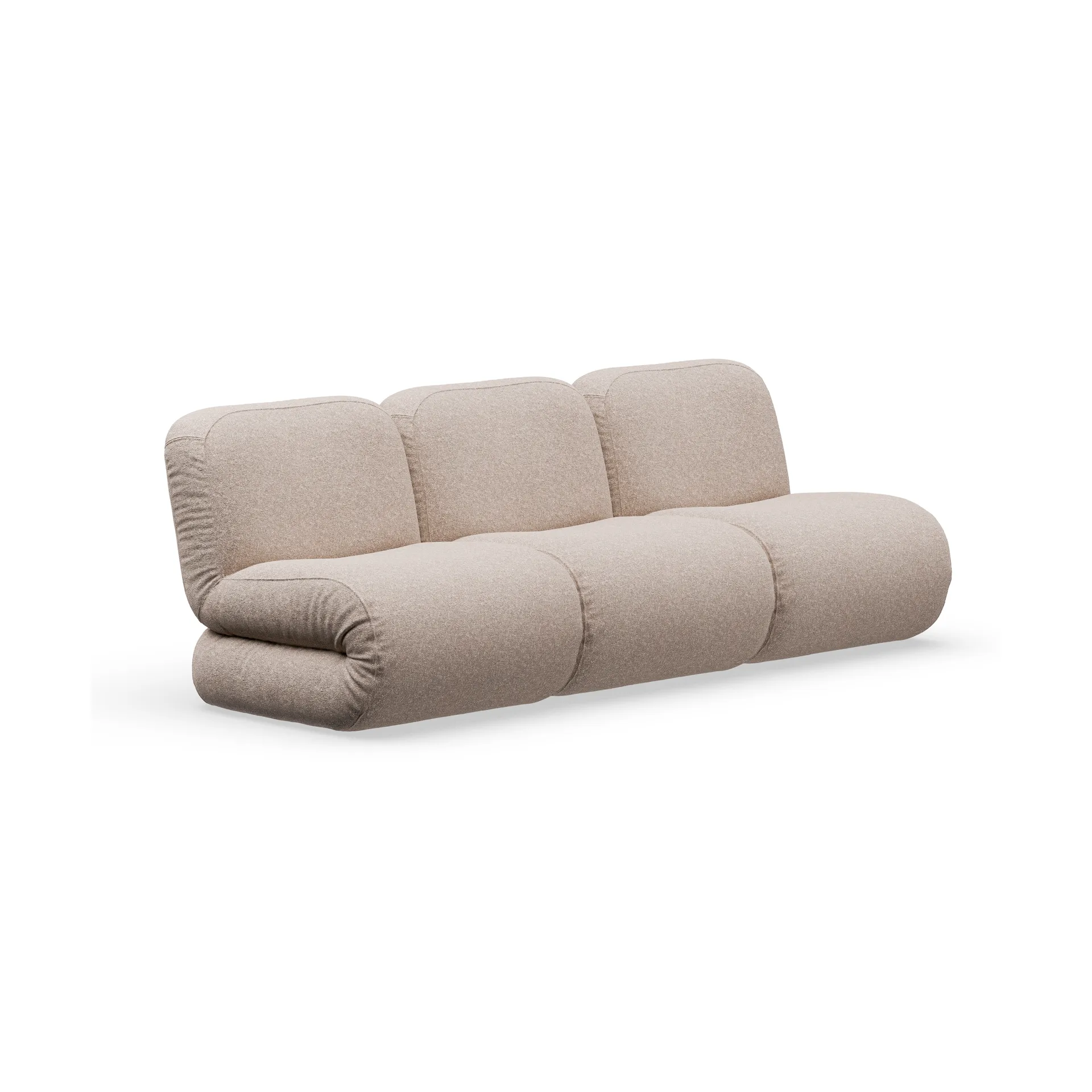 BAU Sofa 3-Sitzer, Zero beige,  Lammhults