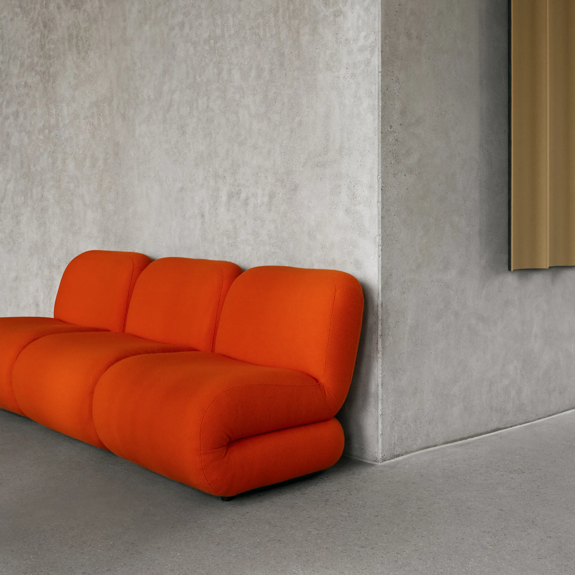 BAU Sofa 3-Sitzer, Zero beige,  Lammhults