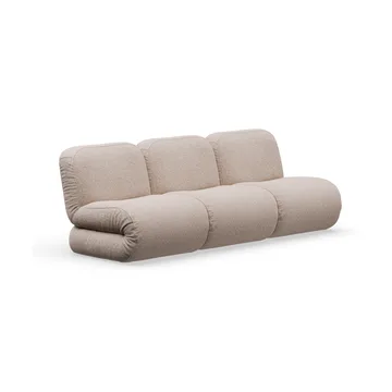 BAU Sofa 3-Sitzer, Zero beige - Lammhults