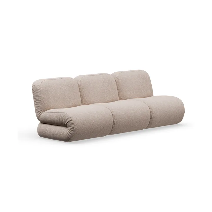 BAU Sofa 3-Sitzer, Zero beige - Lammhults
