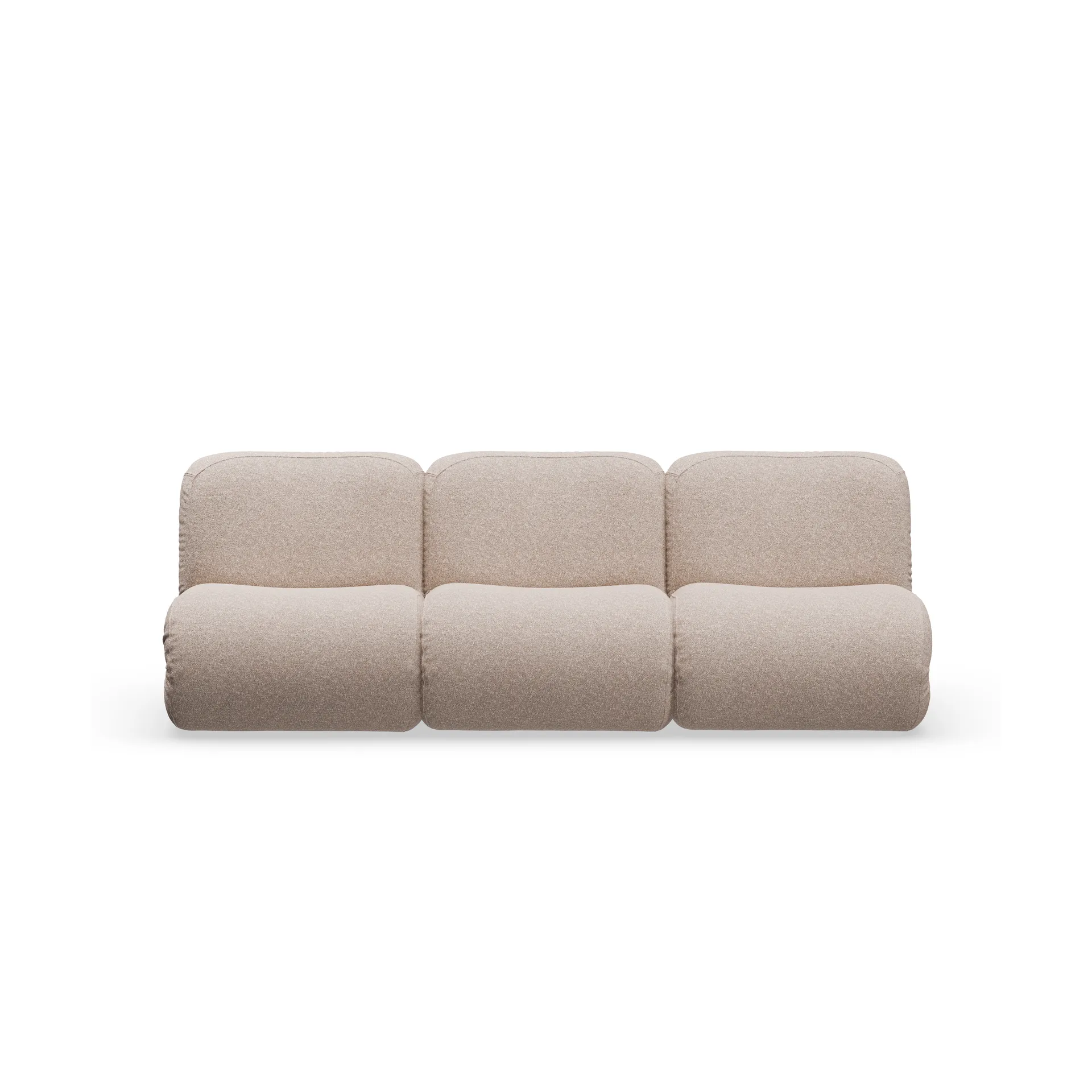 BAU Sofa 3-Sitzer, Zero beige Lammhults