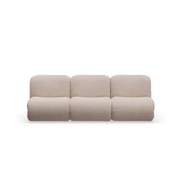 BAU Sofa 3-Sitzer, Zero beige - Lammhults