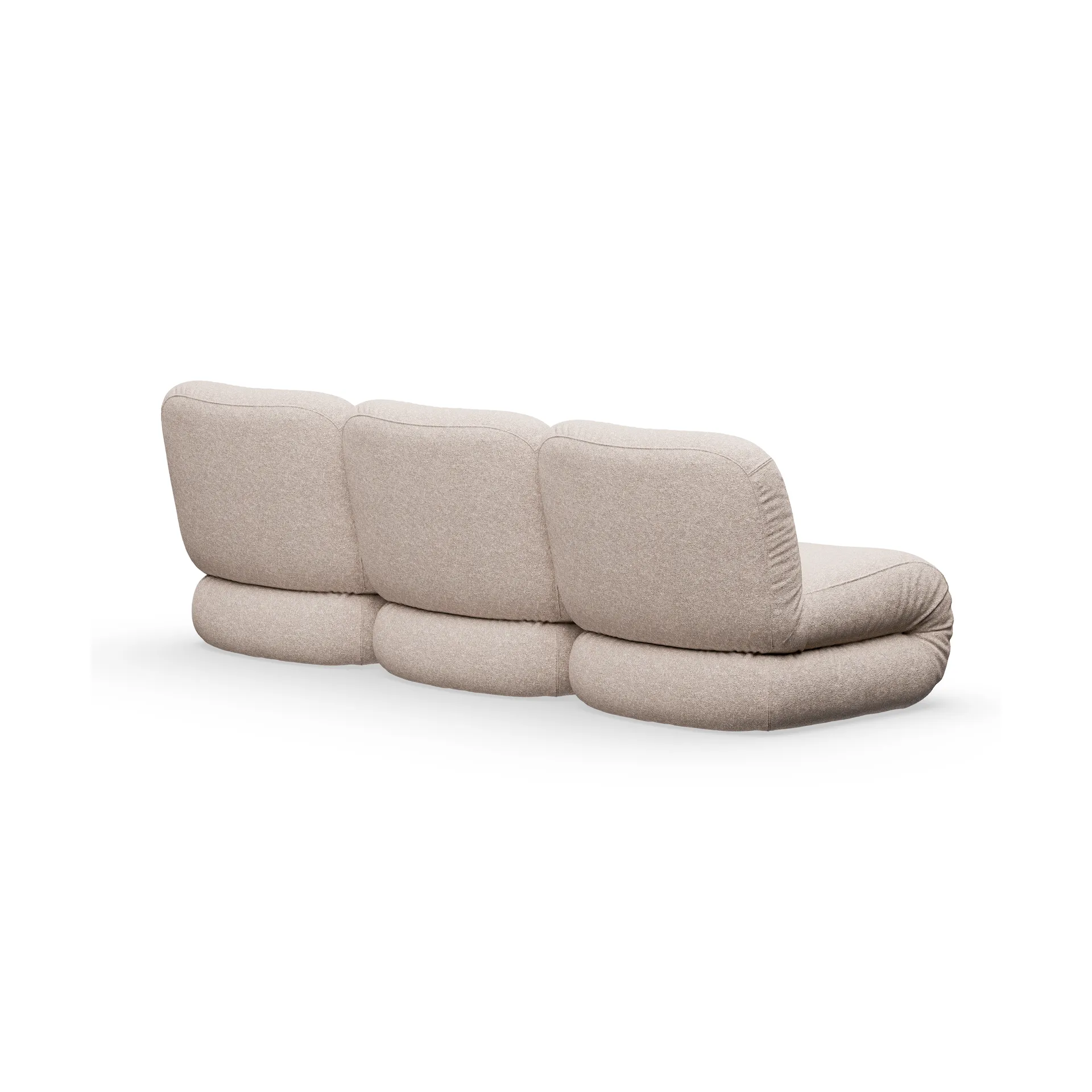 BAU Sofa 3-Sitzer, Zero beige Lammhults