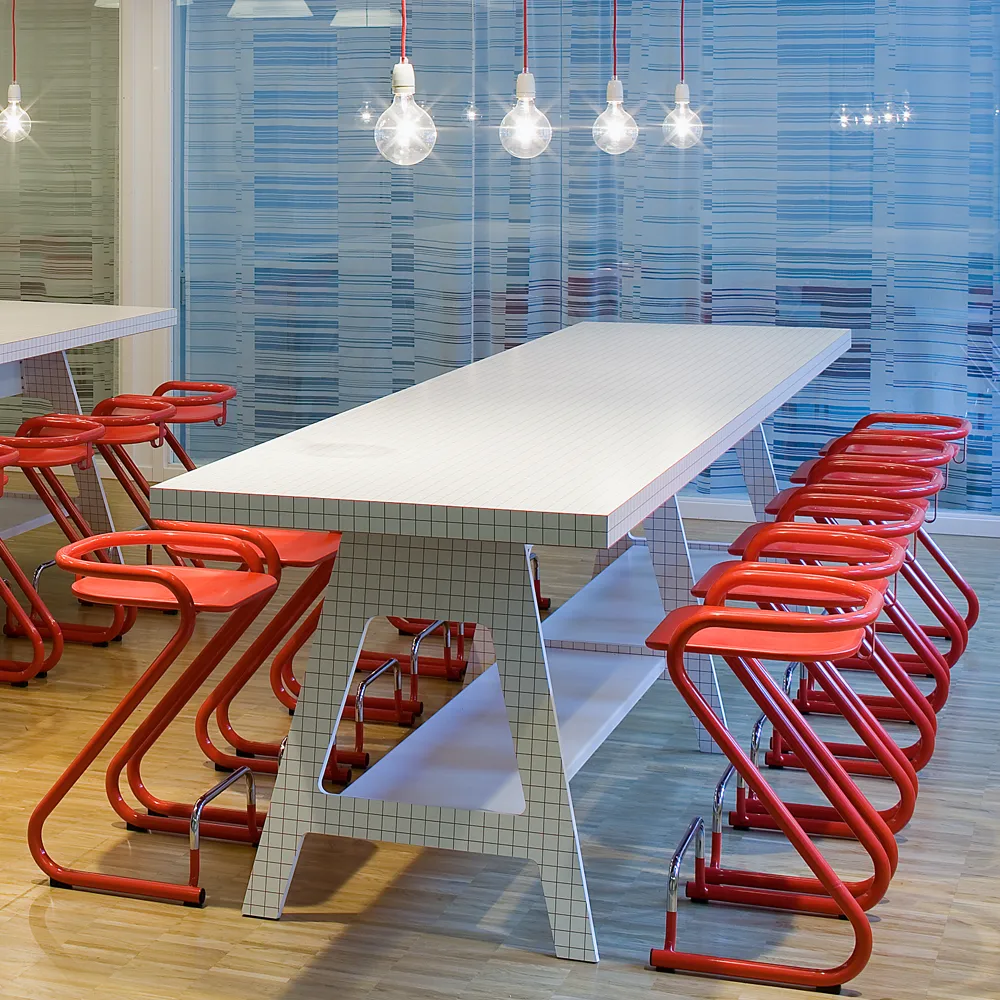 S70-3 Barhocker, Schwarz-Chrom Lammhults