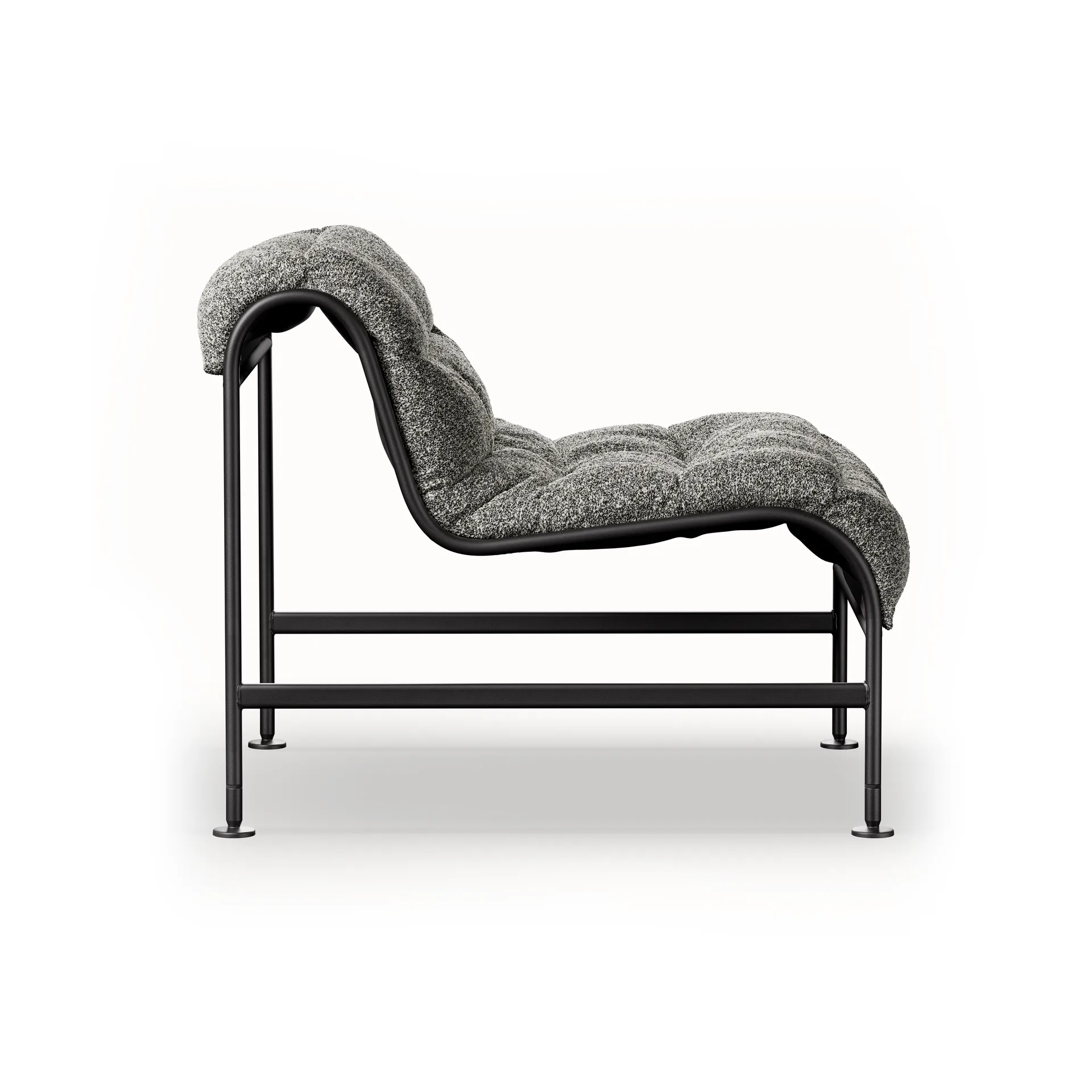 Sunny Sessel, Zero Schwarz-mattschwarzes Gestell Lammhults