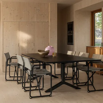 X75-2 Armlehnstuhl - Schwarz-Chrom - Lammhults