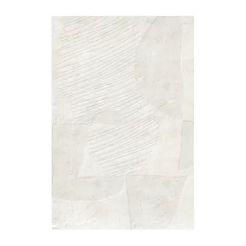 Artisan Guild Wollteppich - Bone white 300 x 400cm - Layered