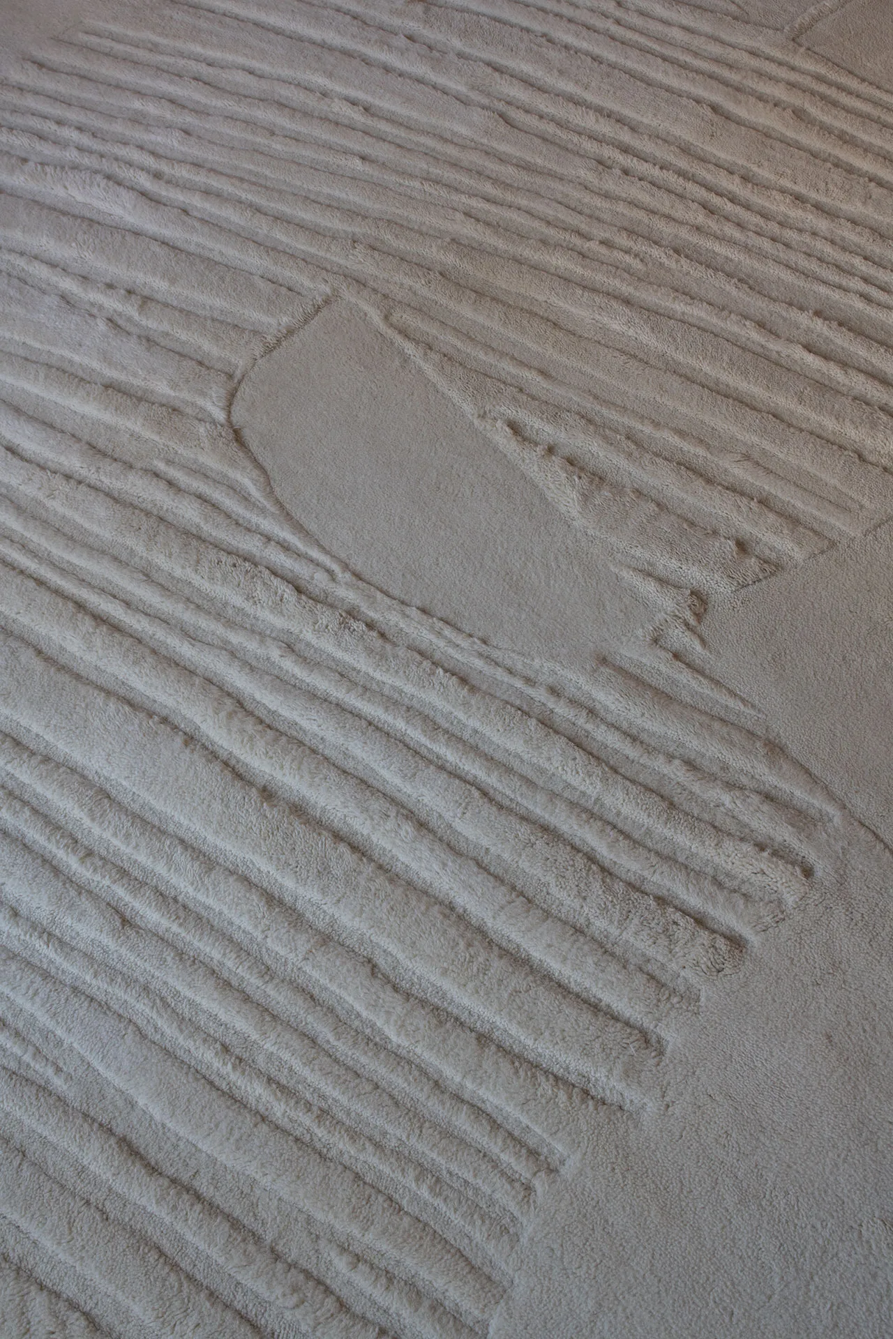 Artisan Guild Wollteppich, Bone white 300 x 400cm Layered