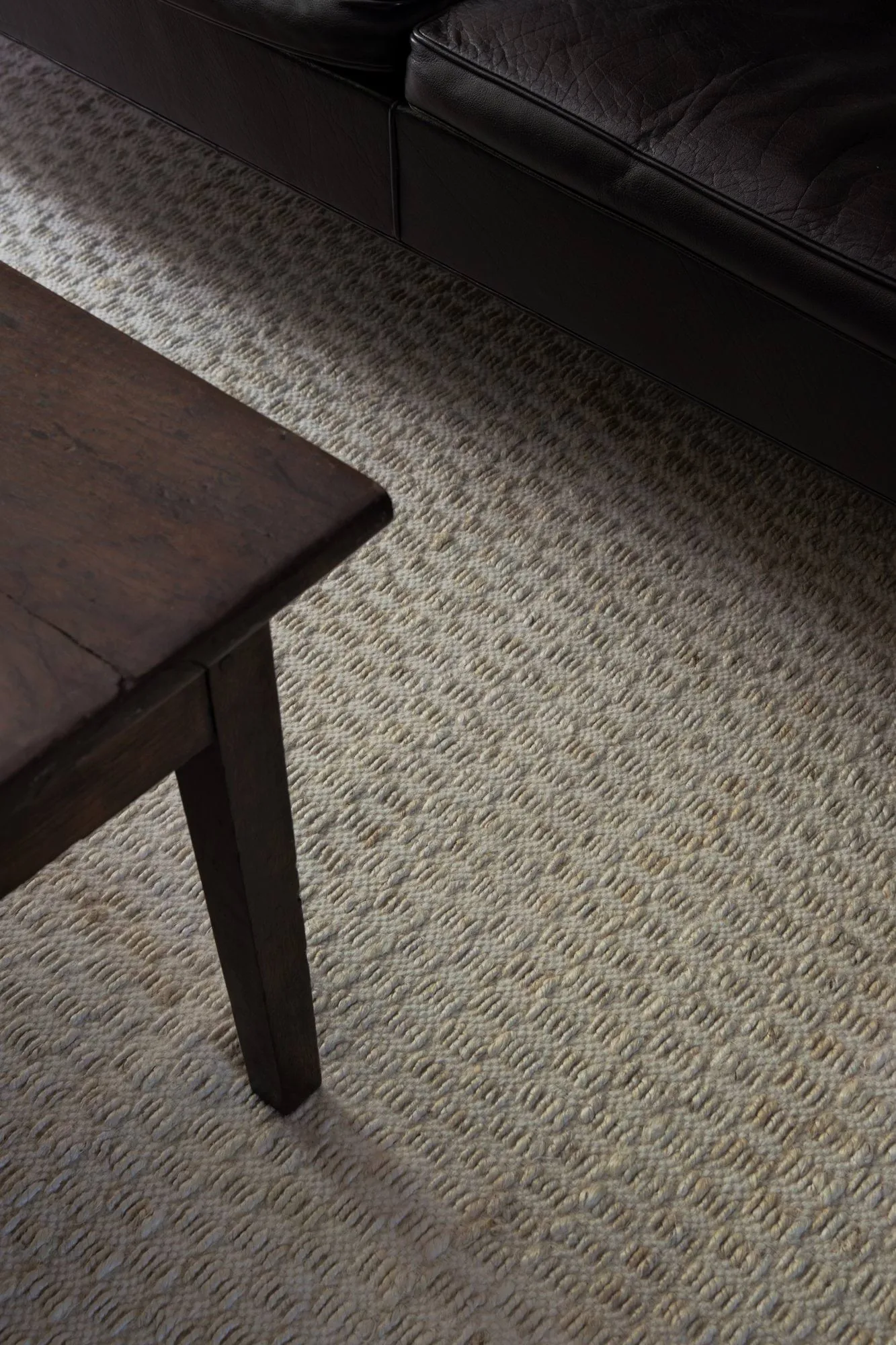 Barley Juteteppich, Bone white, 250x350 cm Layered
