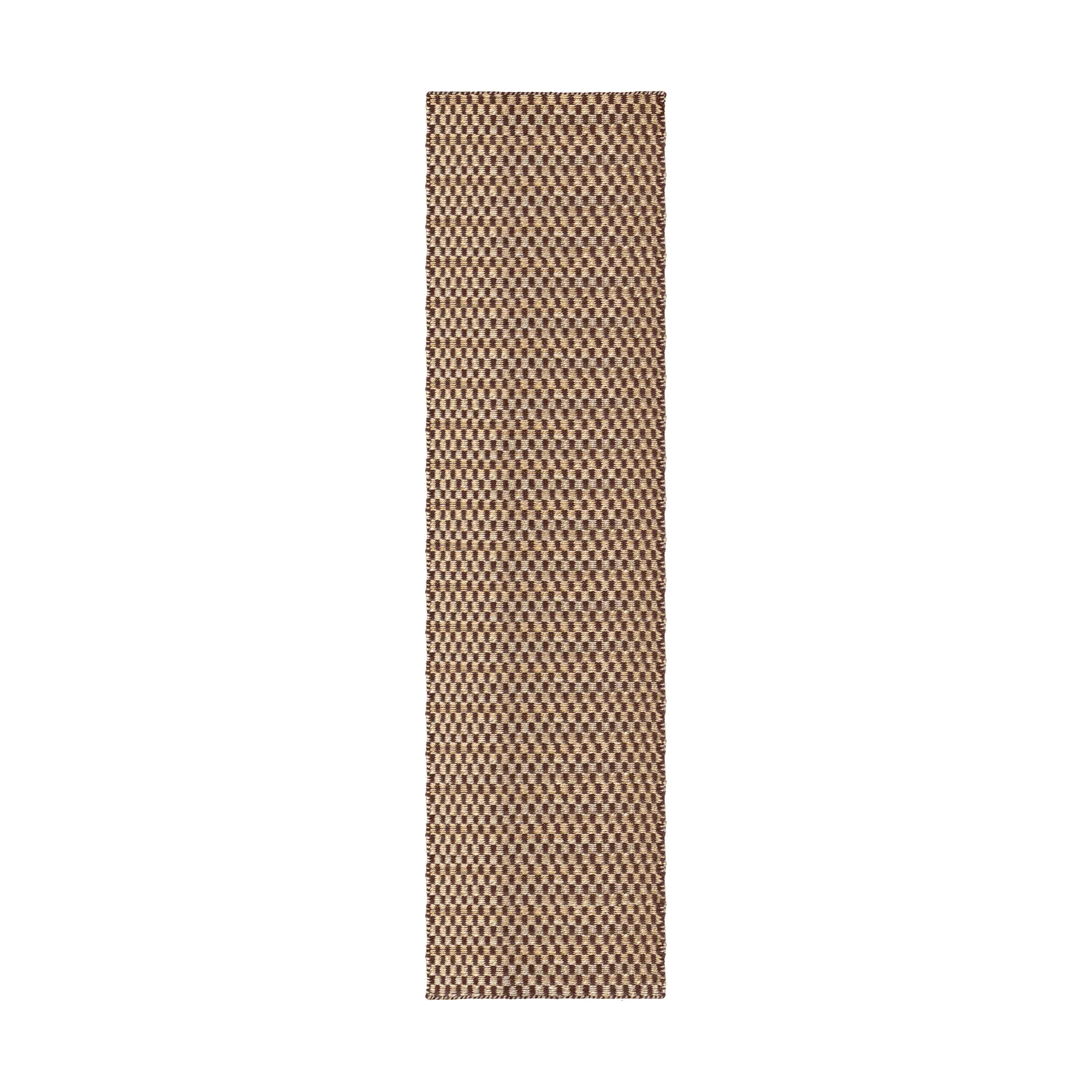 Barley Juteteppich, Kastanie, 75x240 cm Layered