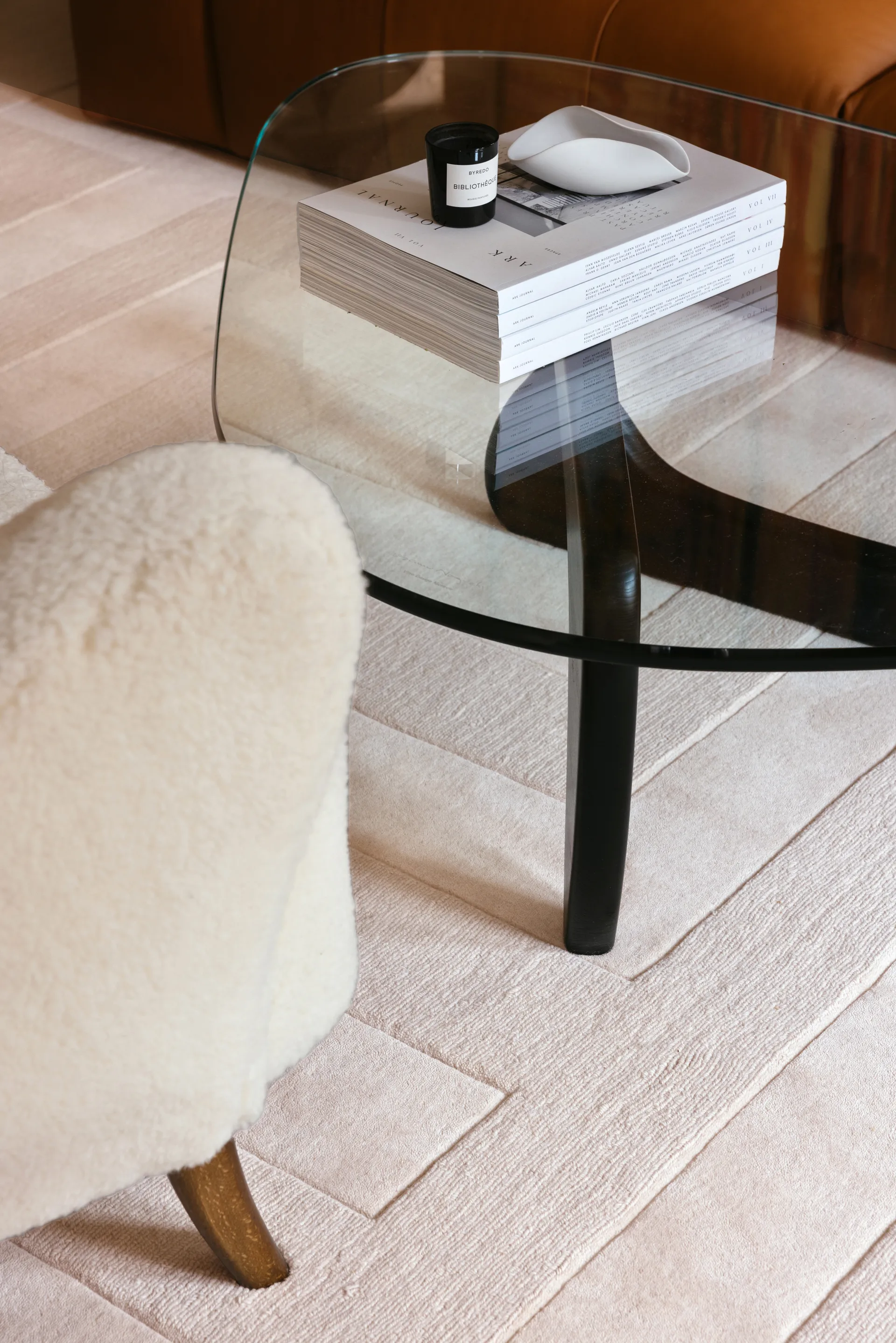 Byzantine grande Wollteppich, Light oatmeal, 200 x 300cm Layered