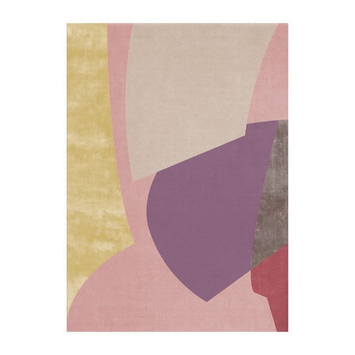 Candyland Wollteppich - Lila-rosa, 180 x 270cm - Layered